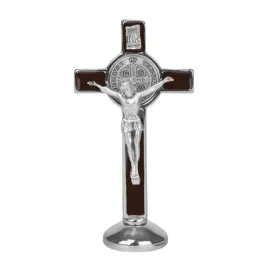 krzyz-sw-benedykta-8-cm-stojacy-brazowy