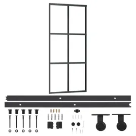 drzwi-przesuwne-z-osprzetem-szklo-esg-i-aluminium-90x205-cm