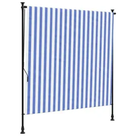 roleta-zewnetrzna-niebiesko-biala-150x270-cm-tkanina-i-stal