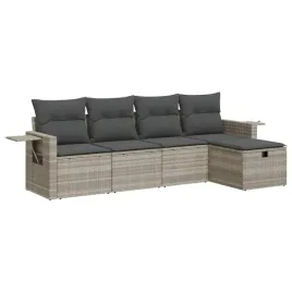 5-cz-zestaw-mebli-do-ogrodu-poduszki-jasnoszary-rattan-pe