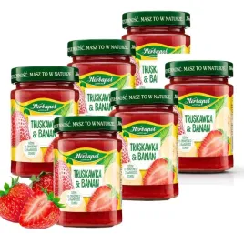 herbapol-dzem-truskawka-and-banan-6x280g