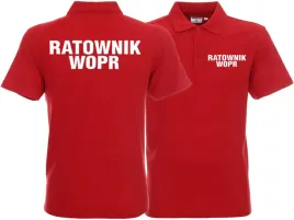 koszulka-polo-meska-ratownik-wopr-czerwona