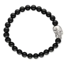 blyszczaca-srebrna-bransoletka-onyx-z-czaszka-rozmiar-l-19-cm