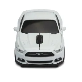 ford-mustang-bialy-samochod-mysz-bezprzewodowa