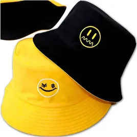 bucket-hat-czapka-kapelusz-rybacki-damska-meska-czarny-dwustronna-lato