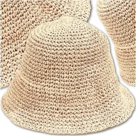 kapelusz-bezowy-damski-slomkowy-letni-eko-bucket-hat-lato-bez-plazowy-hat