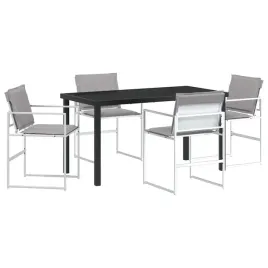 zestaw-do-jadalni-w-ogrodzie-5-pcs-bialy-140-x-70-x-73-cm