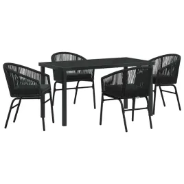 zestaw-do-jadalni-w-ogrodzie-5-pcs-czarny-polirattan