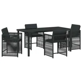 zestaw-do-jadalni-w-ogrodzie-5-pcs-czarny-polirattan
