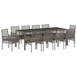 zestaw-do-jadalni-w-ogrodzie-11-pcs-szary-polirattan