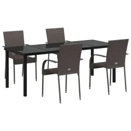 zestaw-do-jadalni-w-ogrodzie-9-pcs-brazowy-polirattan