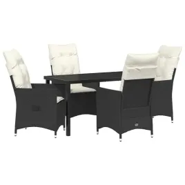 zestaw-do-jadalni-w-ogrodzie-z-poduszka-5-pcs-czarny-polirattan