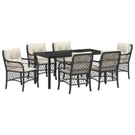 zestaw-do-jadalni-w-ogrodzie-z-poduszka-7-pcs-czarny-polirattan