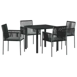 zestaw-do-jadalni-w-ogrodzie-5-pcs-czarny-polirattan