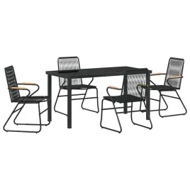 zestaw-do-jadalni-w-ogrodzie-5-pcs-czarny-rattan-pvc