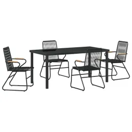 zestaw-do-jadalni-w-ogrodzie-5-pcs-czarny-rattan-pvc