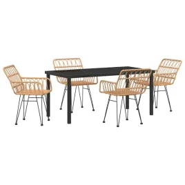 zestaw-do-jadalni-w-ogrodzie-5-pcs-brazowy-polirattan