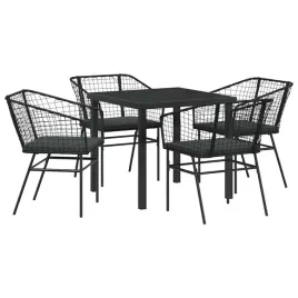 zestaw-do-jadalni-w-ogrodzie-5-pcs-czarny-polirattan
