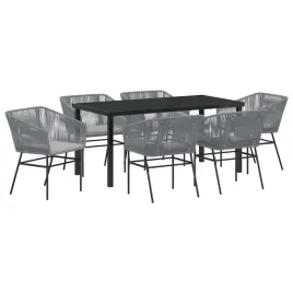 zestaw-do-jadalni-w-ogrodzie-7-pcs-szary-polirattan