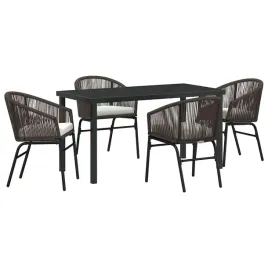 zestaw-do-jadalni-w-ogrodzie-5-pcs-brazowy-polirattan