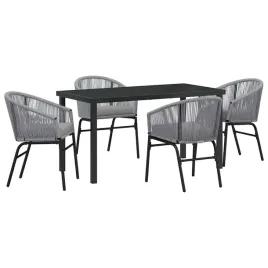 zestaw-do-jadalni-w-ogrodzie-5-pcs-szary-polirattan