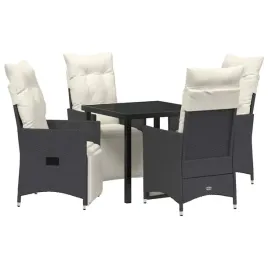 zestaw-do-jadalni-w-ogrodzie-z-poduszka-5-pcs-czarny-polirattan