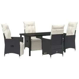 zestaw-do-jadalni-w-ogrodzie-z-poduszka-5-pcs-czarny-polirattan