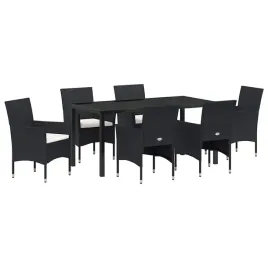 zestaw-do-jadalni-w-ogrodzie-z-poduszka-7-pcs-czarny-polirattan