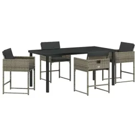 zestaw-do-jadalni-w-ogrodzie-z-poduszka-5-pcs-szary-polirattan