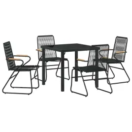 zestaw-do-jadalni-w-ogrodzie-5-pcs-czarny-rattan-pvc