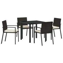 zestaw-do-jadalni-w-ogrodzie-5-pcs-czarny-polirattan