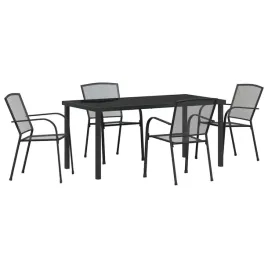 zestaw-do-jadalni-w-ogrodzie-5-pcs-antracyt-stal
