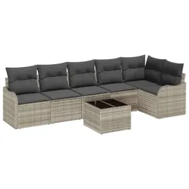 zestaw-sof-na-ogrod-z-poduszka-7-pcs-jasnoszary-polirattan