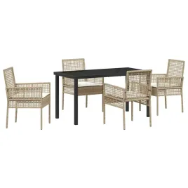 zestaw-do-jadalni-w-ogrodzie-z-poduszka-5-pcs-bezowy-polirattan