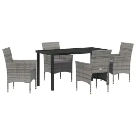 zestaw-do-jadalni-w-ogrodzie-z-poduszka-5-pcs-szary-polirattan