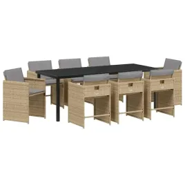 zestaw-do-jadalni-w-ogrodzie-z-poduszka-9-pcs-bezowy-polirattan