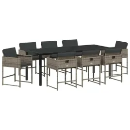 zestaw-do-jadalni-w-ogrodzie-z-poduszka-9-pcs-szary-polirattan