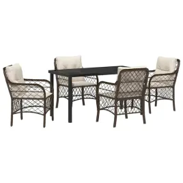 zestaw-do-jadalni-w-ogrodzie-5-pcs-brazowy-polirattan
