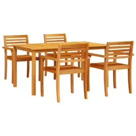 zestaw-do-jadalni-w-ogrodzie-5-pcs-brazowy-lite-drewno-akacjowe