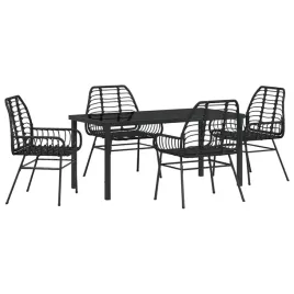 zestaw-do-jadalni-w-ogrodzie-5-pcs-czarny-polirattan