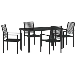 zestaw-do-jadalni-w-ogrodzie-5-pcs-czarny-rattan-pvc