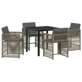 zestaw-do-jadalni-w-ogrodzie-5-pcs-szary-polirattan