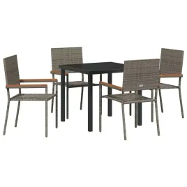 zestaw-do-jadalni-w-ogrodzie-5-pcs-szary-polirattan