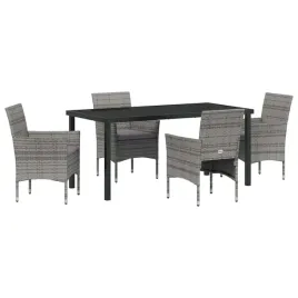 zestaw-do-jadalni-w-ogrodzie-z-poduszka-5-pcs-szary-polirattan