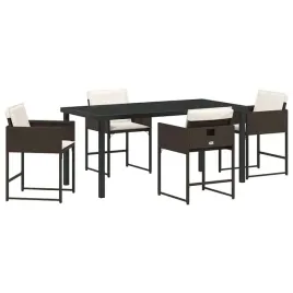 zestaw-do-jadalni-w-ogrodzie-5-pcs-brazowy-polirattan
