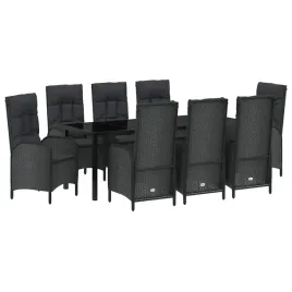 zestaw-do-jadalni-w-ogrodzie-z-poduszka-9-pcs-czarny-polirattan