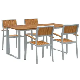 zestaw-do-jadalni-w-ogrodzie-5-pcs-szaro-brazowy