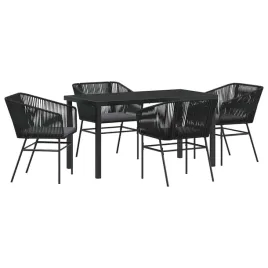 zestaw-do-jadalni-w-ogrodzie-5-pcs-czarny-polirattan
