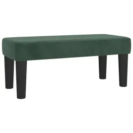 lawka-ciemnozielona-70x30x30-cm-tapicerowana-aksamitem