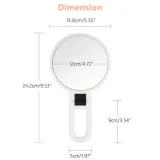 lusterko-stojace-bialy-ayada-stan-nowy